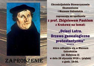 Dzieci Lutra. Drzewo genealogiczne protestantyzmu. 